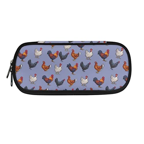 ATOurDealss Federmäppchen mit Blumenmotiv für Mädchen, leichte Stiftehalter, große Kapazität, für den Schulanfang, Federmäppchen, Organizer, Geldbörse, Huhn, Einheitsgröße, Federmäppchen ATOurDealss Federmäppchen mit Blumenmotiv für Mädchen, leichte Stiftehalter, große Kapazität, für den Schulanfang, Federmäppchen, Organizer, Geldbörse, Huhn, Einheitsgröße, Federmäppchen von ATOurDealss