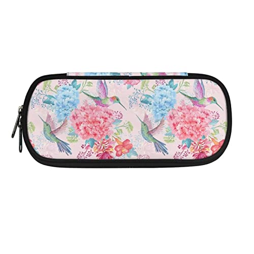 ATOurDealss Federmäppchen mit Blumenmotiv für Mädchen, leichte Stiftehalter, große Kapazität, für den Schulanfang, Federmäppchen, Organizer, Geldbörse, Kolibri Blume, Einheitsgröße, Federmäppchen ATOurDealss Federmäppchen mit Blumenmotiv für Mädchen, leichte Stiftehalter, große Kapazität, für den Schulanfang, Federmäppchen, Organizer, Geldbörse, Kolibri Blume, Einheitsgröße, Federmäppchen von ATOurDealss