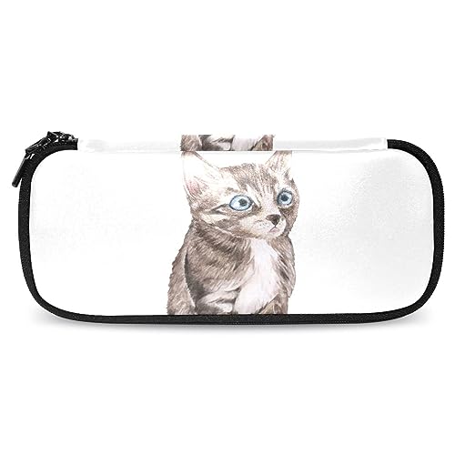 ATOurDealss Federmäppchen mit Flugzeug-Muster, Federmäppchen, Make-up-Pinsel-Tasche für Damen und Mädchen, Mehrafrbig 19, Einheitsgröße, Federmäppchen von ATOurDealss