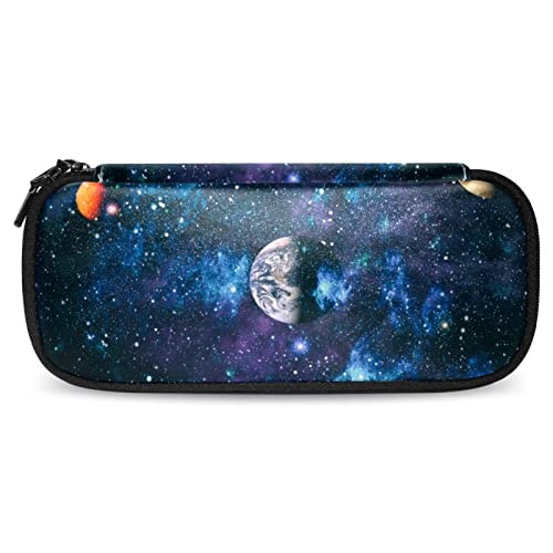 ATOurDealss Federmäppchen mit Strandlandschaft, Federmäppchen, Make-up-Pinsel-Tasche für Damen und Mädchen, mehrfarbig16, Einheitsgröße, Federmäppchen von ATOurDealss