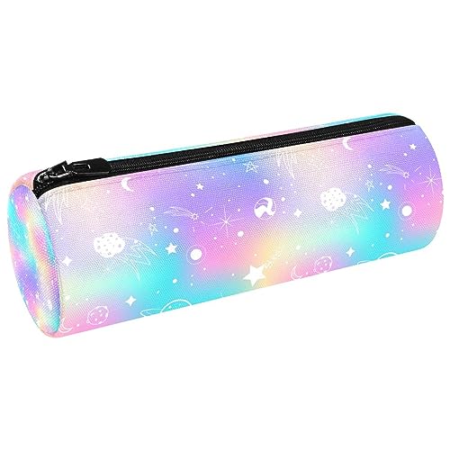 ATOurDealss Federmäppchen mit buntem Schwanz, einfache Schreibwaren-Tasche, 20 cm, mehrfarbig06, Einheitsgröße, Federmäppchen von ATOurDealss