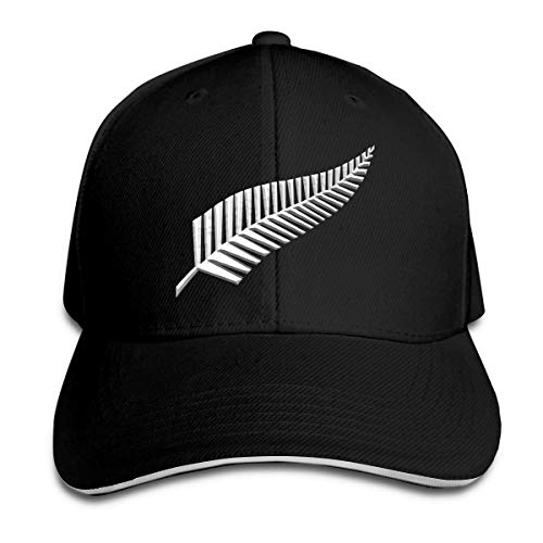 ATOurDealss New Zealand Maori Fern Hat Baseball Cap Duck Tongue Cap Fashion Cap, Schwarz , One size von ATOurDealss
