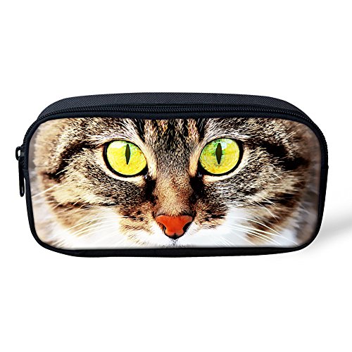 ATOurDealss Stiftebox mit Hunde-Design, Stiftehalter für Vorschule, Kinder, Schule, Schreibwaren, Cat 6, Einheitsgröße, Federmäppchen von ATOurDealss