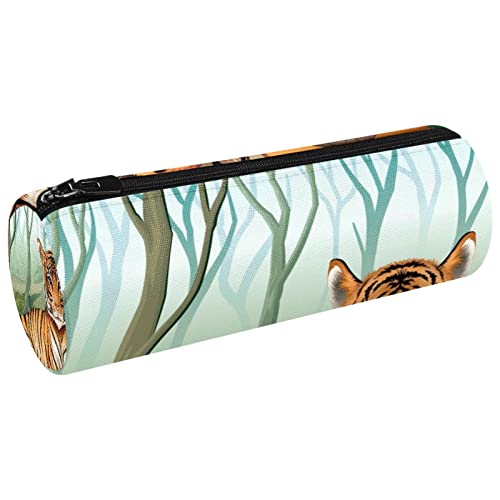 ATOurDealss Sunset Federmäppchen, Stifteetui, einfache Schreibwaren-Tasche, 20 cm, mehrfarbig11, Einheitsgröße, Federmäppchen von ATOurDealss