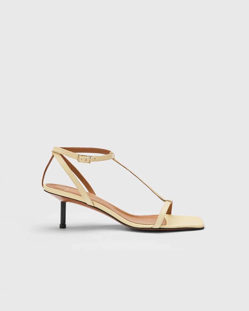 ATP Atelier Heels Taccoli Lemonade Nappa Yellow von ATP Atelier