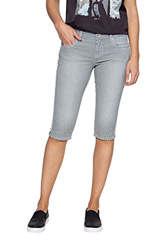 ATT Amor, Trust & Truth Damen Belinda Shorts, gestreift, 32 von ATT Jeans