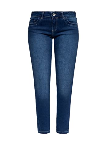 ATT Amor, Trust & Truth Damen Jeans | 5-Pocket-Jeans | Slim Fit | Mid Waist | Nachhaltige Reycelte Materialien | Dezente Waschung | Shape-Memory-Effekt Leoni von ATT Jeans