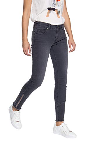 ATT Amor, Trust & Truth Damen Leoni Jeans, Grau, 36W / 29L von ATT Jeans