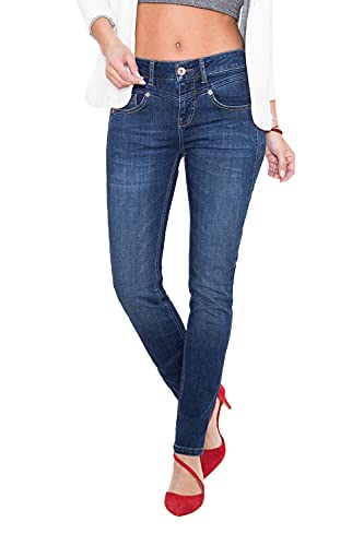 ATT Amor, Trust & Truth Damen Zoe Jeans, Blau, 32W / 31L von ATT Jeans