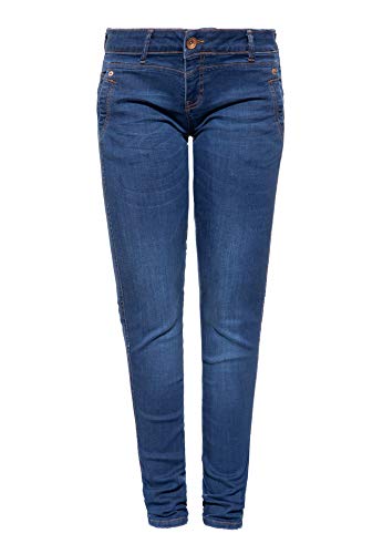 ATT Jeans Damen 5-Pocket Jeans | Slim Fit Jeans | Stonewash Zoe von ATT Jeans