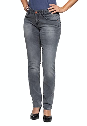 ATT Jeans Damen 5-Pocket Jeans | Straight Cut | Wonder Stretch Stella von ATT Jeans
