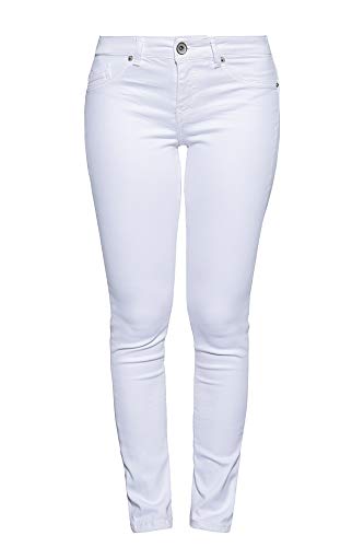 ATT Amor, Trust & Truth Damen Belinda Jeans, Weiß, 34W / 32L von ATT Jeans