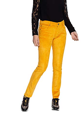 ATT Jeans Damen Slim Fit Hose Aus Feincord | Strech Hose | 5 Pocket Belinda von ATT Jeans