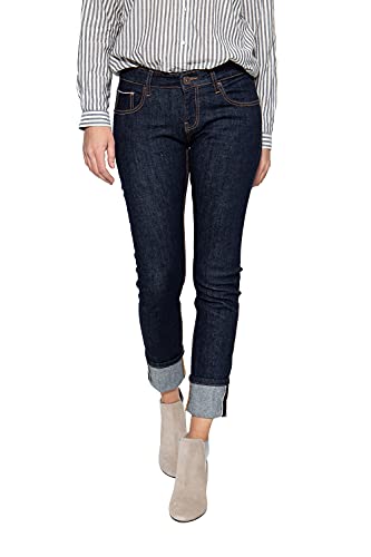 ATT Amor, Trust & Truth Damen Belinda Jeans, Dunkelblau, 42W / 32L von ATT Jeans