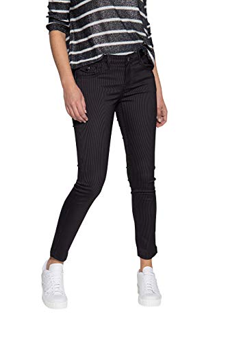 ATT Jeans Damen Stretchhose Im Feinen Streifen-Look Leoni von ATT Jeans