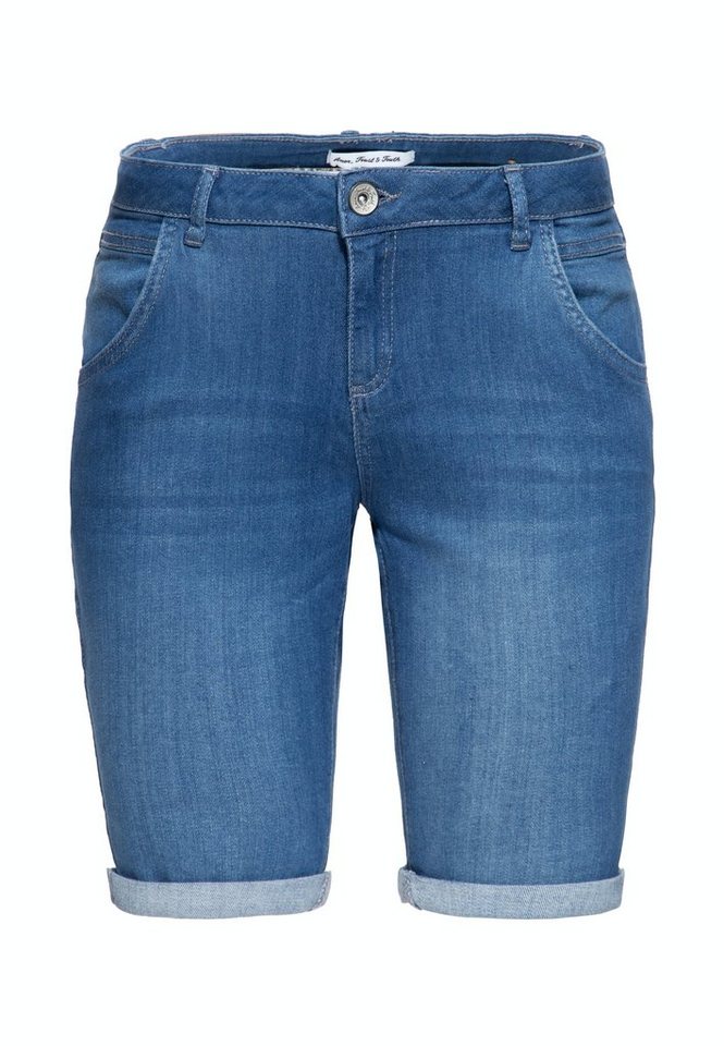 ATT Jeans Jeansshorts Lola mit kleinem Umschlag am Saum von ATT Jeans