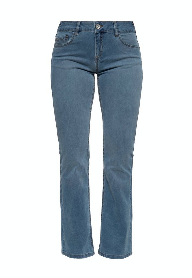 ATT Jeans Slim-fit-Jeans Brenda mit Schlag und dezneter Waschung von ATT Jeans