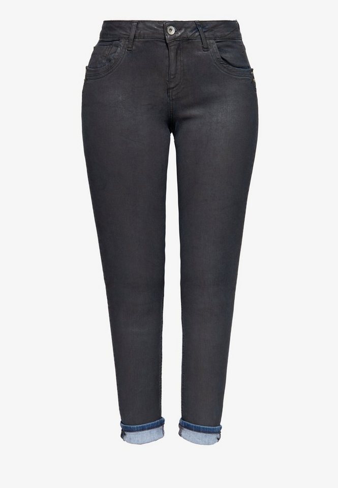 ATT Jeans Slim-fit-Jeans Leoni im coated Look von ATT Jeans