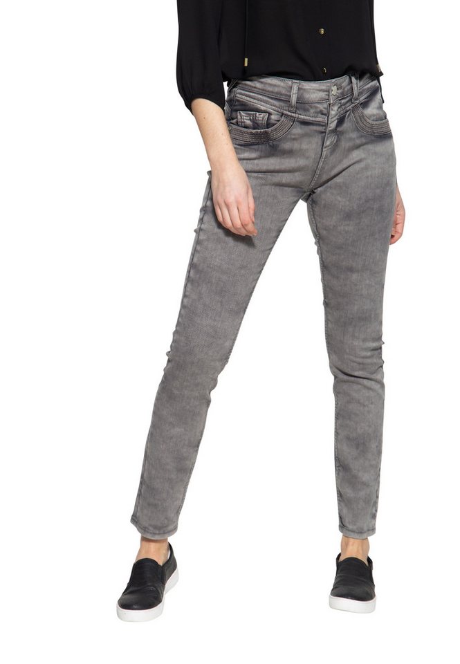 ATT Jeans Slim-fit-Jeans Venus mit Waschungen von ATT Jeans