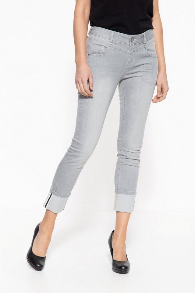 ATT Jeans Slim-fit-Jeans Zoe mit legerem Beinaufschlag von ATT Jeans