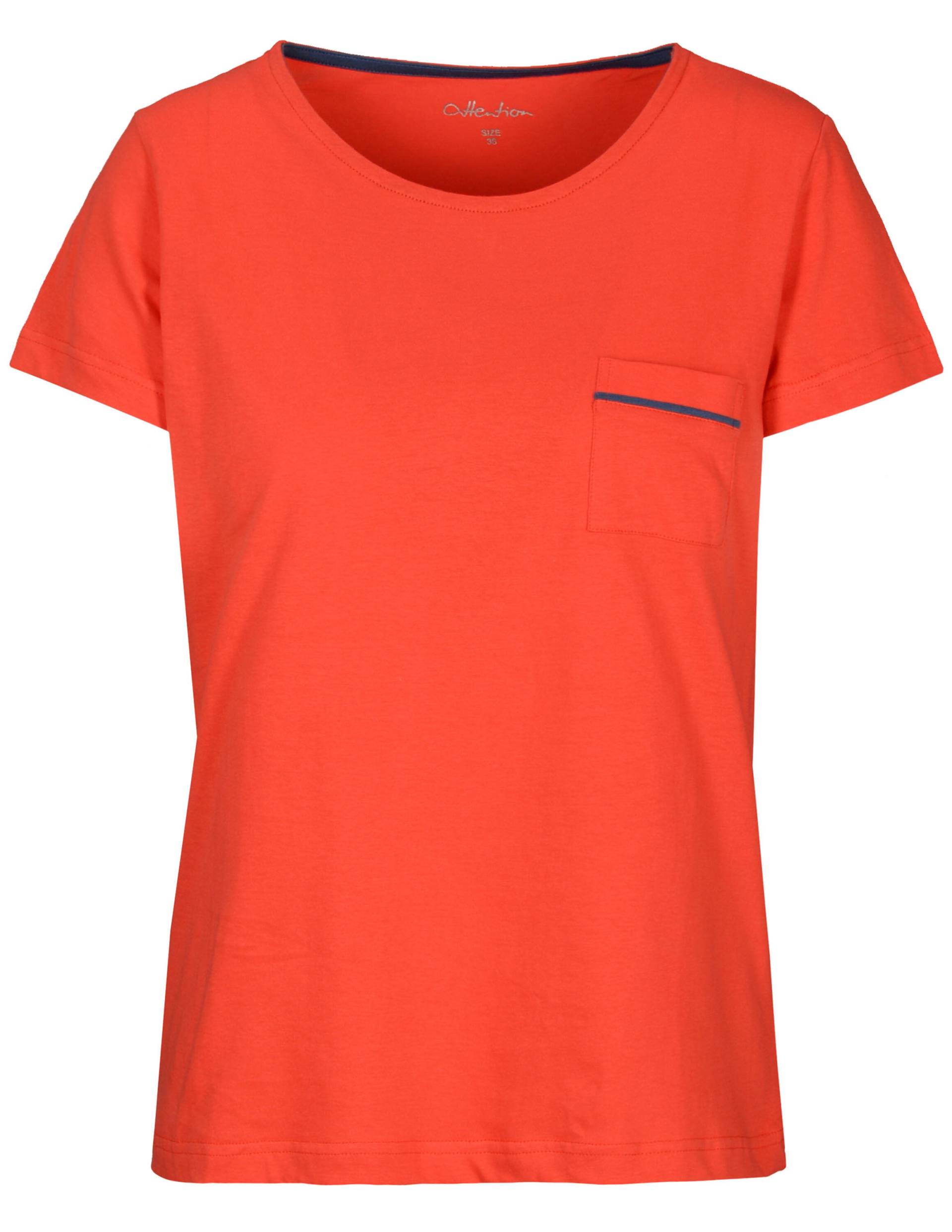 ATTENTION - Da.-Shirt 1/2 Arm red - Gr. - 38 von ATTENTION