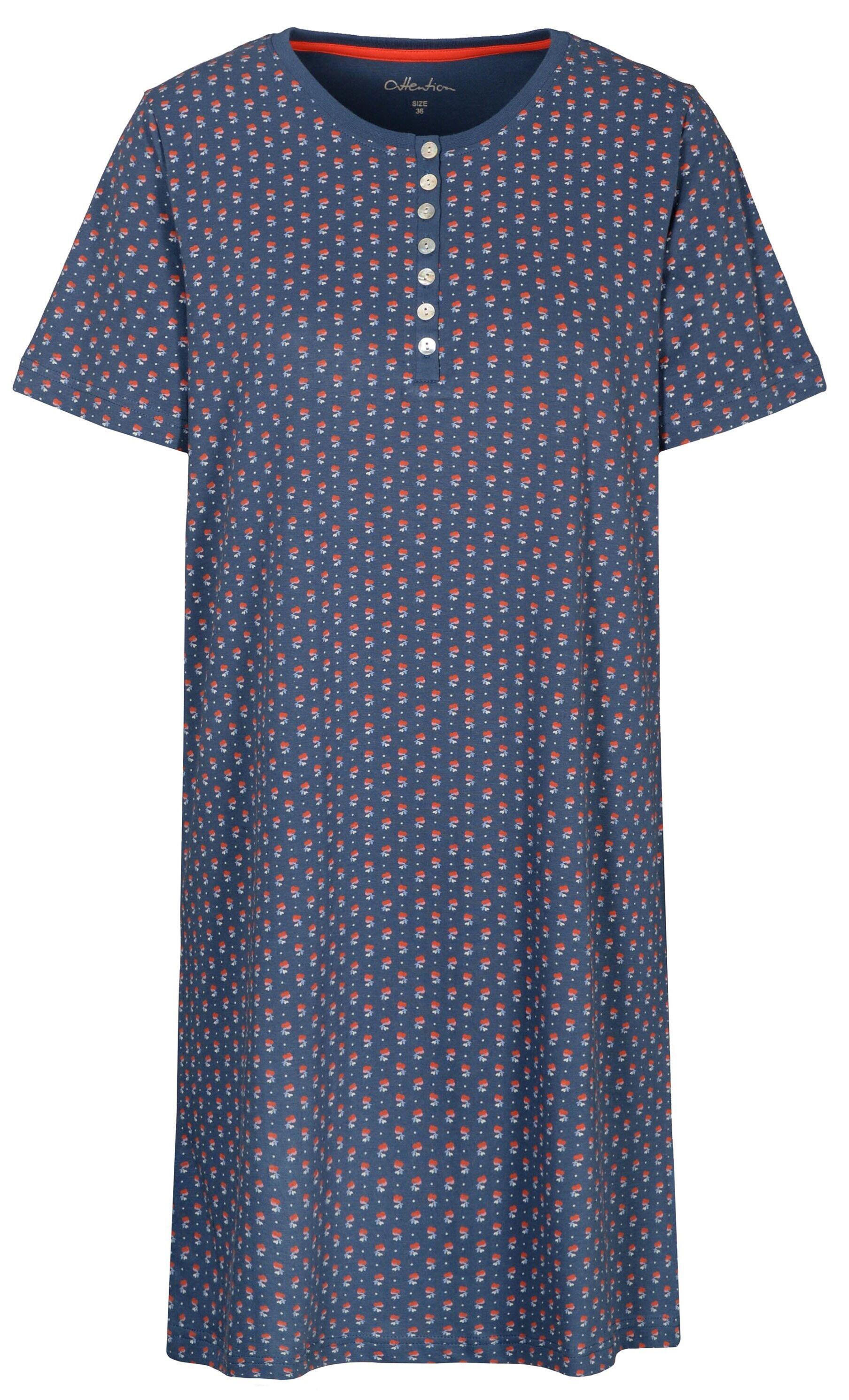 ATTENTION - Da.-Sleepshirt denim print - Gr. - 46 von ATTENTION