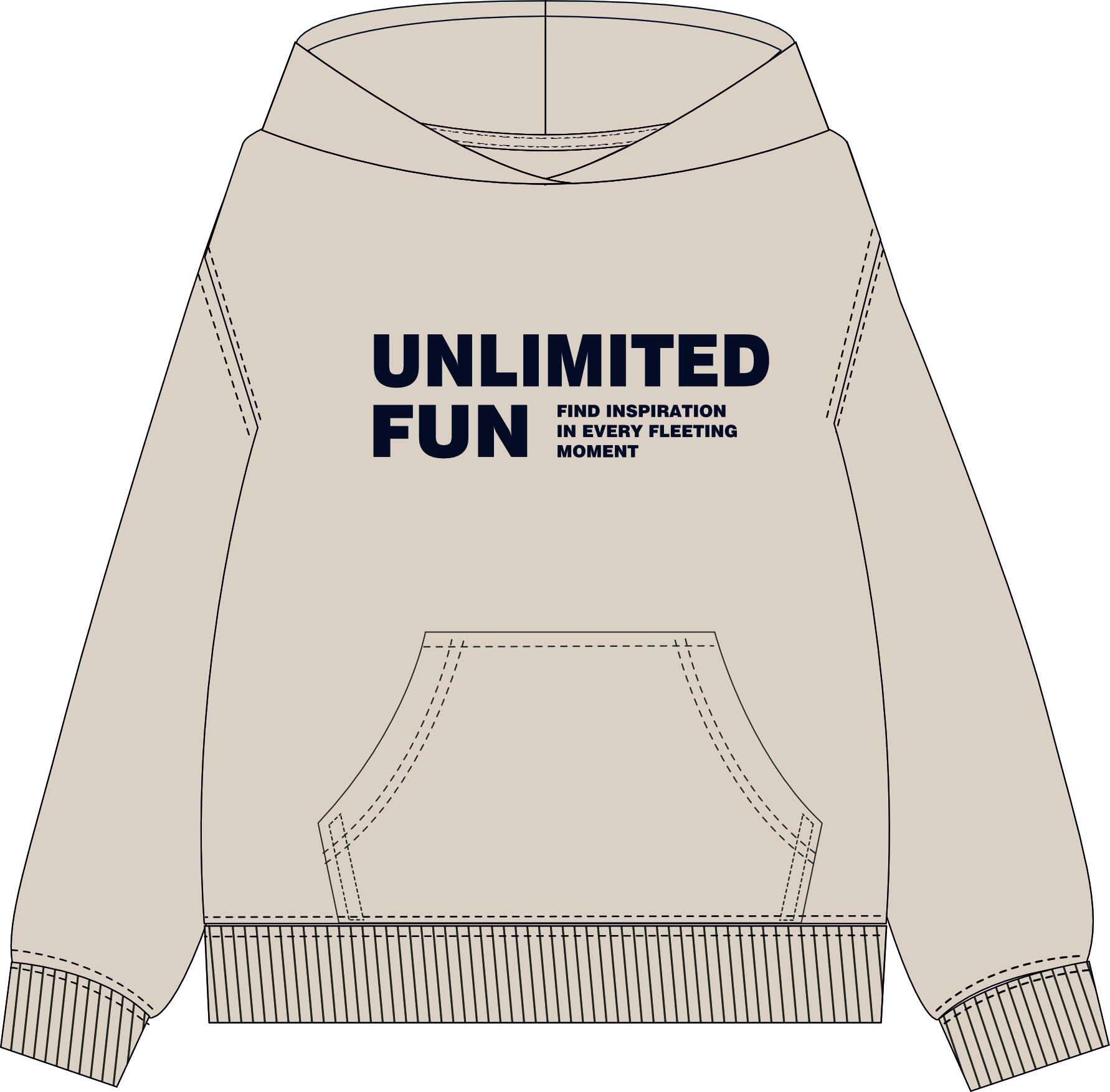 ATTENTION - Kn.-Hoodie desert cream von ATTENTION