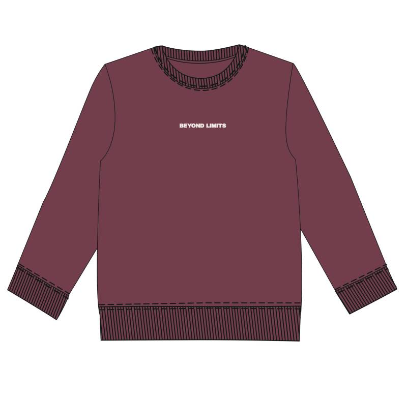 ATTENTION - Kn.-Sweatshirt brick dust - Gr. - 176 von ATTENTION