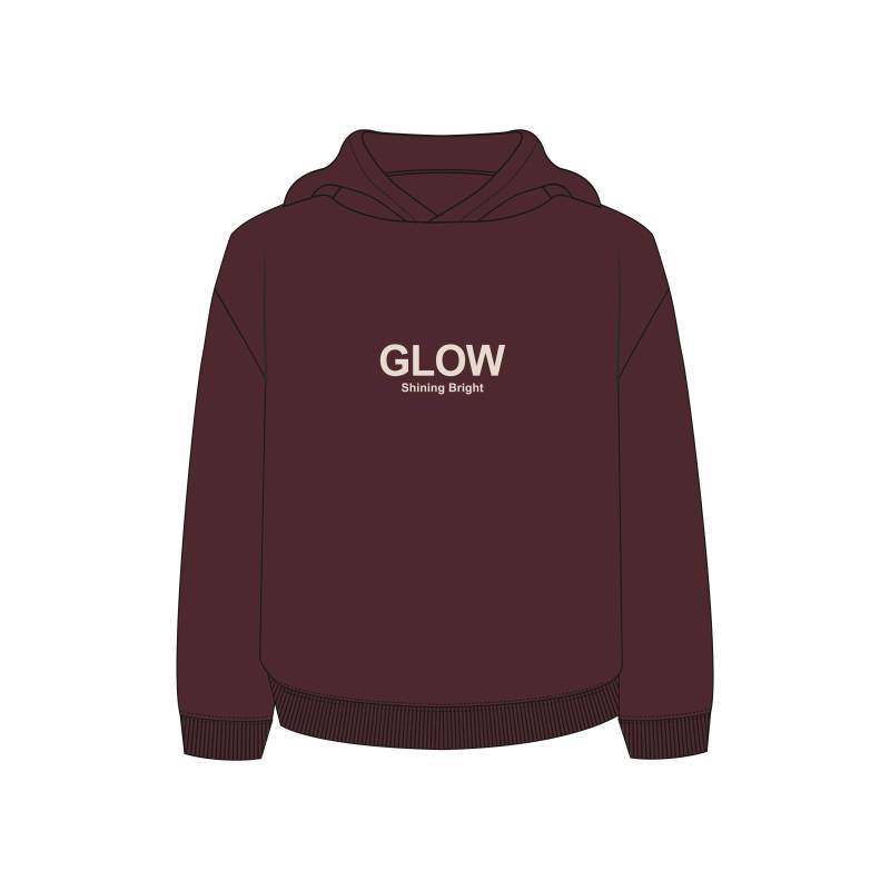 ATTENTION - Md.-Hoodie rubin - Gr. - 164 von ATTENTION