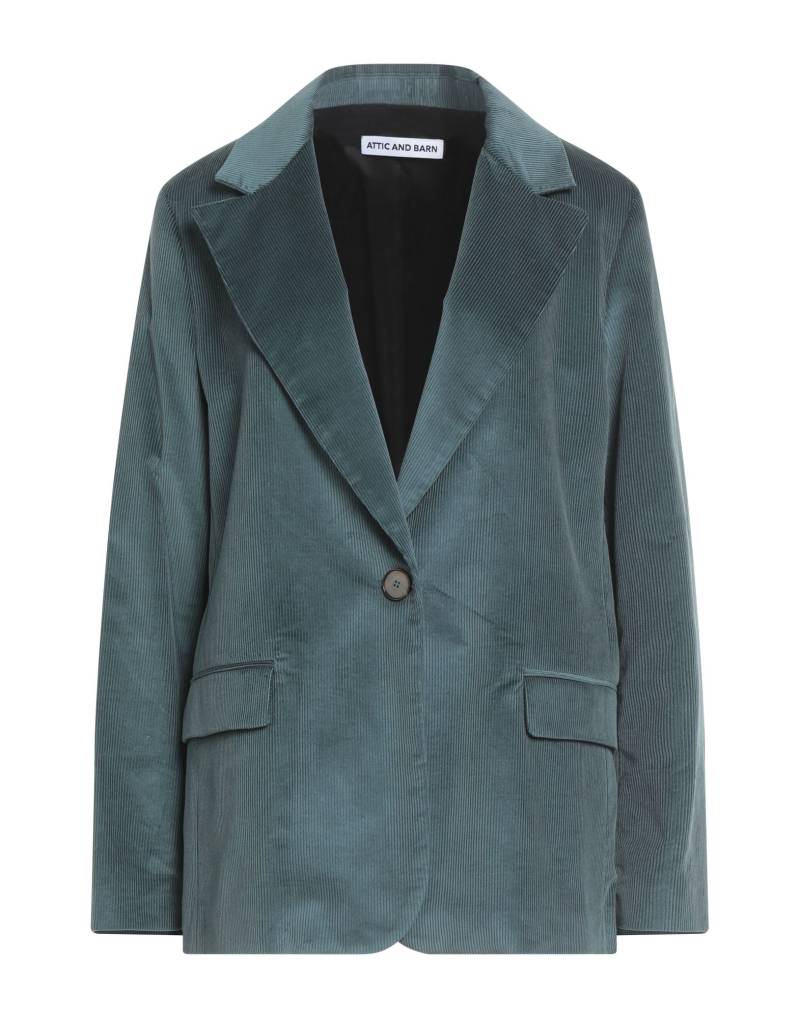 ATTIC AND BARN Blazer Damen Aquamarin von ATTIC AND BARN