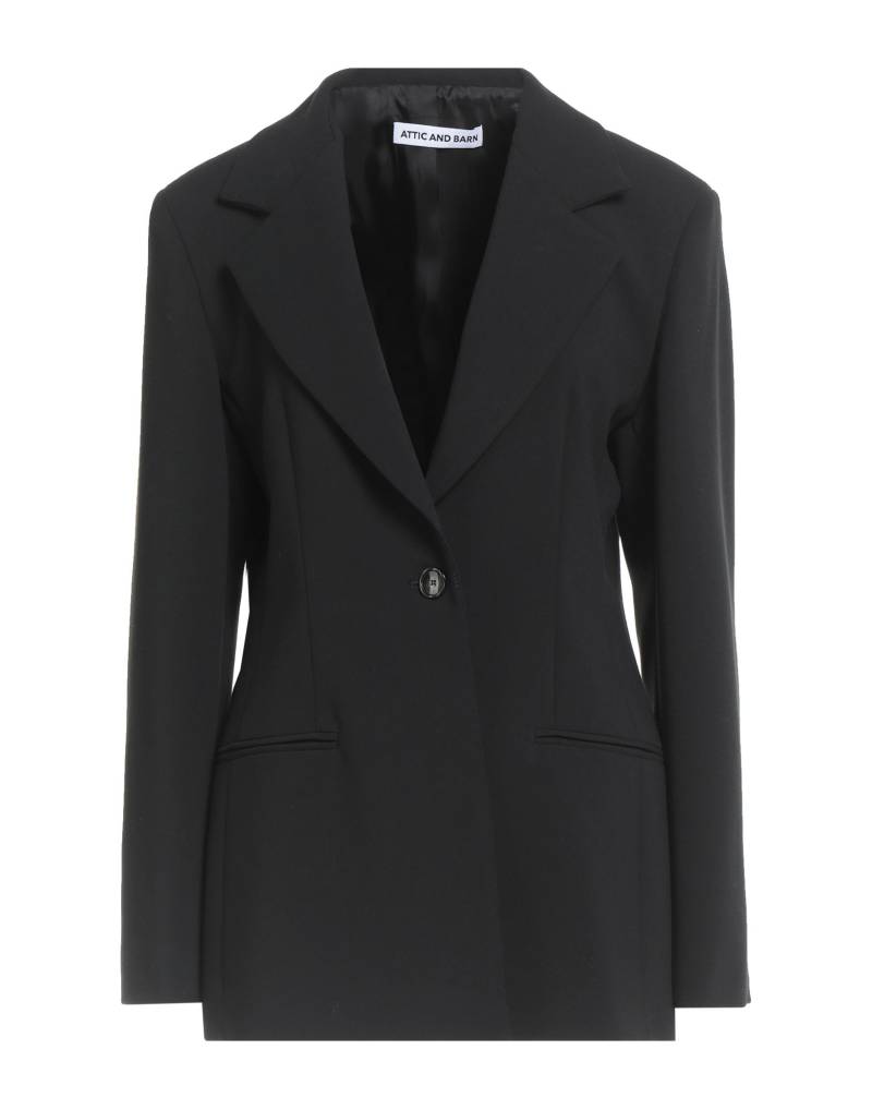 ATTIC AND BARN Blazer Damen Schwarz von ATTIC AND BARN