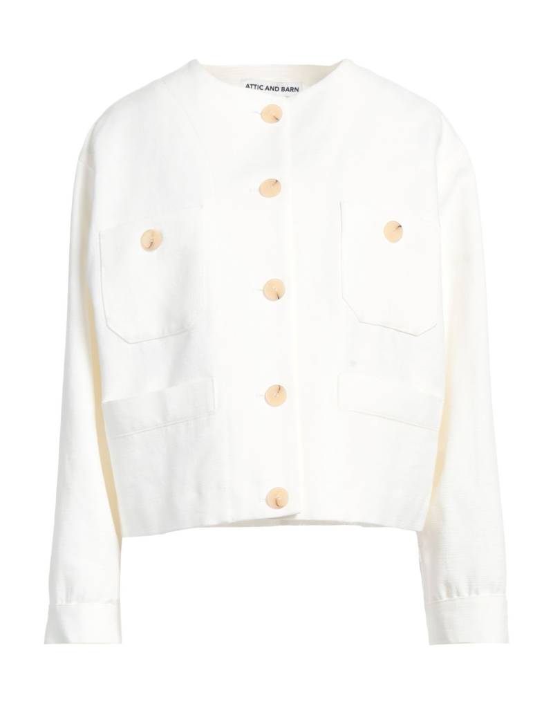 ATTIC AND BARN Jacke & Anorak Damen Elfenbein von ATTIC AND BARN