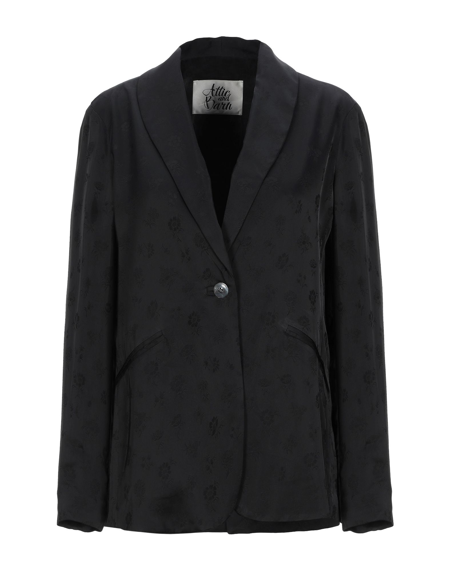 ATTIC AND BARN Blazer Damen Schwarz von ATTIC AND BARN