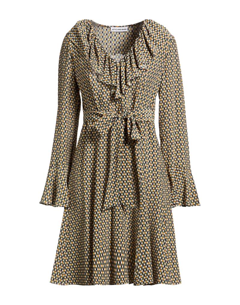 ATTIC AND BARN Mini-kleid Damen Dunkelgrün von ATTIC AND BARN