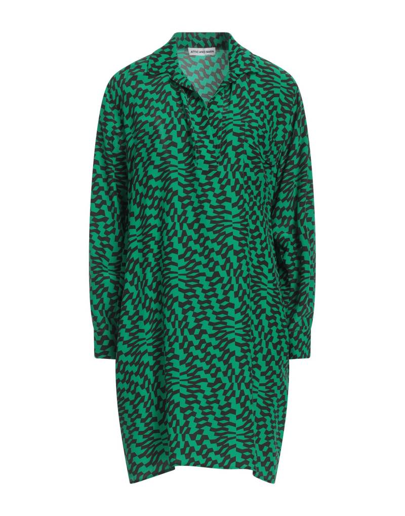 ATTIC AND BARN Mini-kleid Damen Grün von ATTIC AND BARN