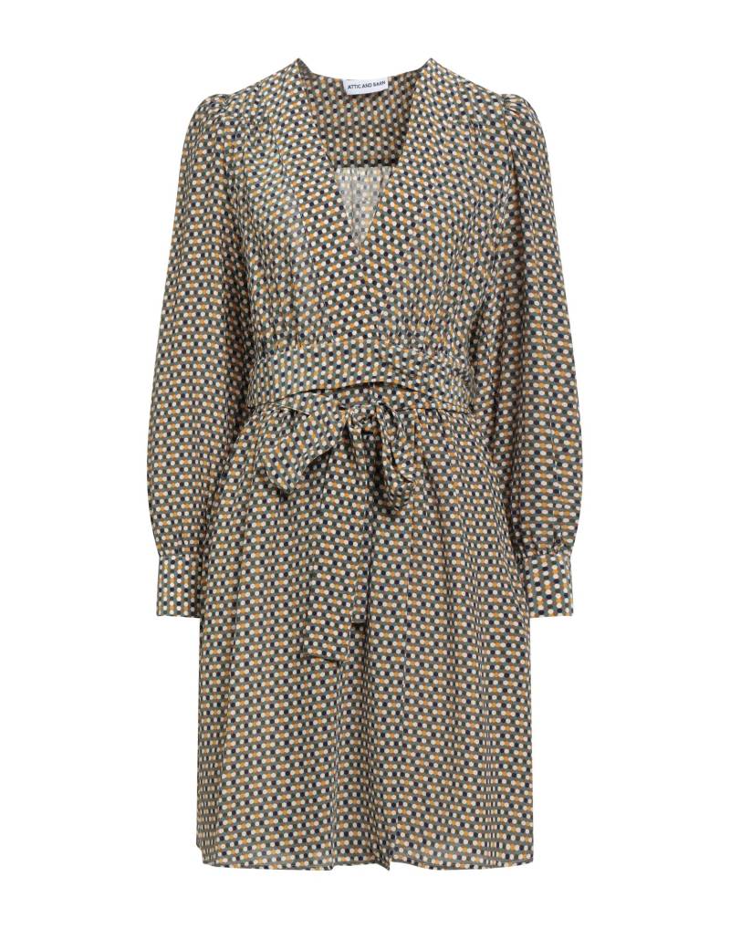 ATTIC AND BARN Mini-kleid Damen Grün von ATTIC AND BARN