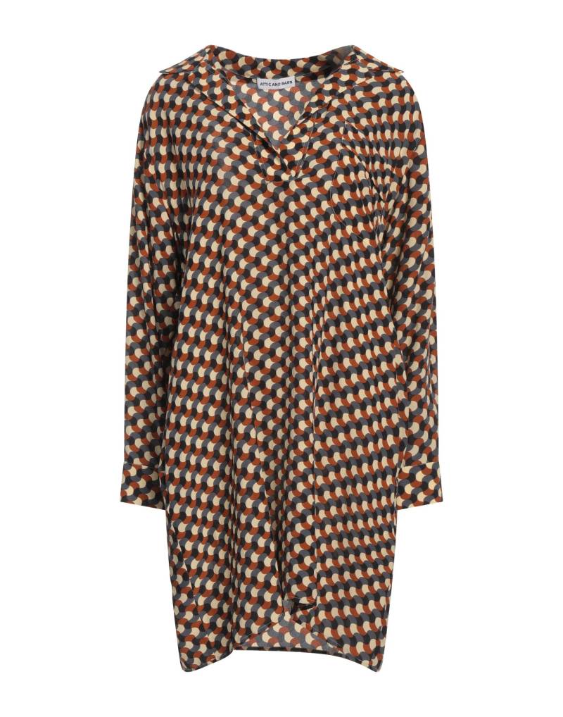 ATTIC AND BARN Mini-kleid Damen Kamel von ATTIC AND BARN