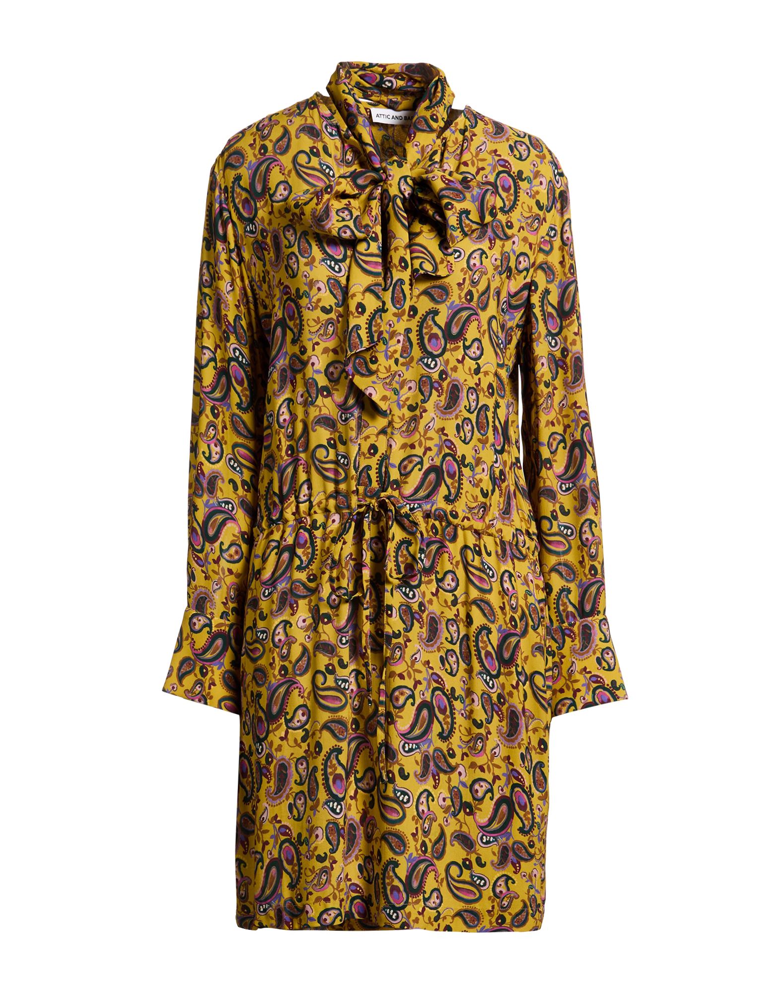 ATTIC AND BARN Mini-kleid Damen Senf von ATTIC AND BARN