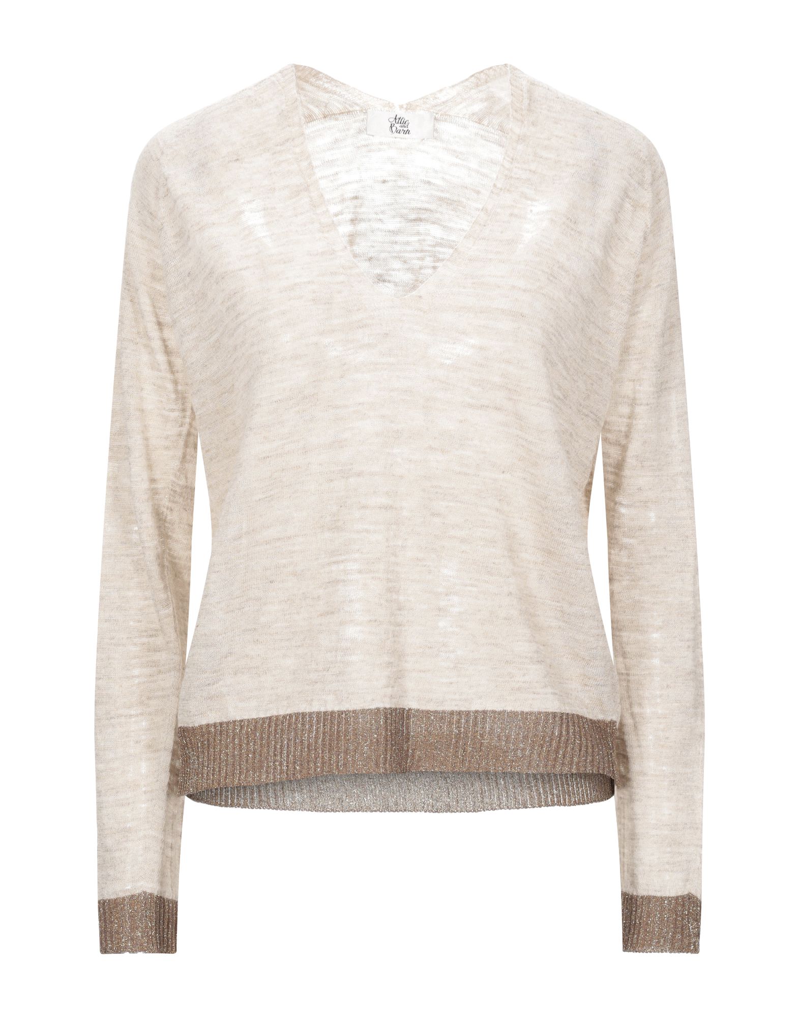 ATTIC AND BARN Pullover Damen Beige von ATTIC AND BARN