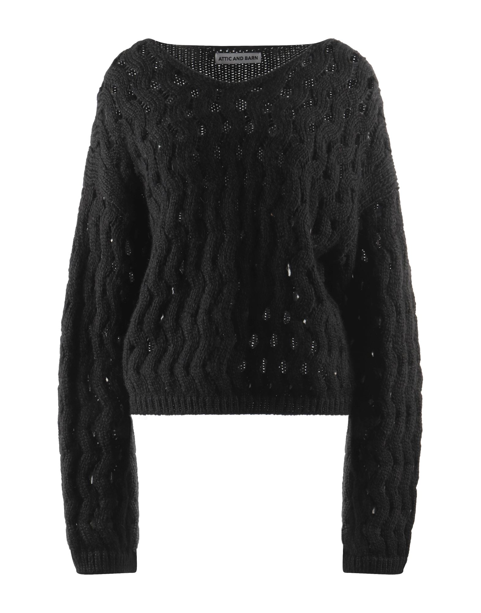 ATTIC AND BARN Pullover Damen Schwarz von ATTIC AND BARN