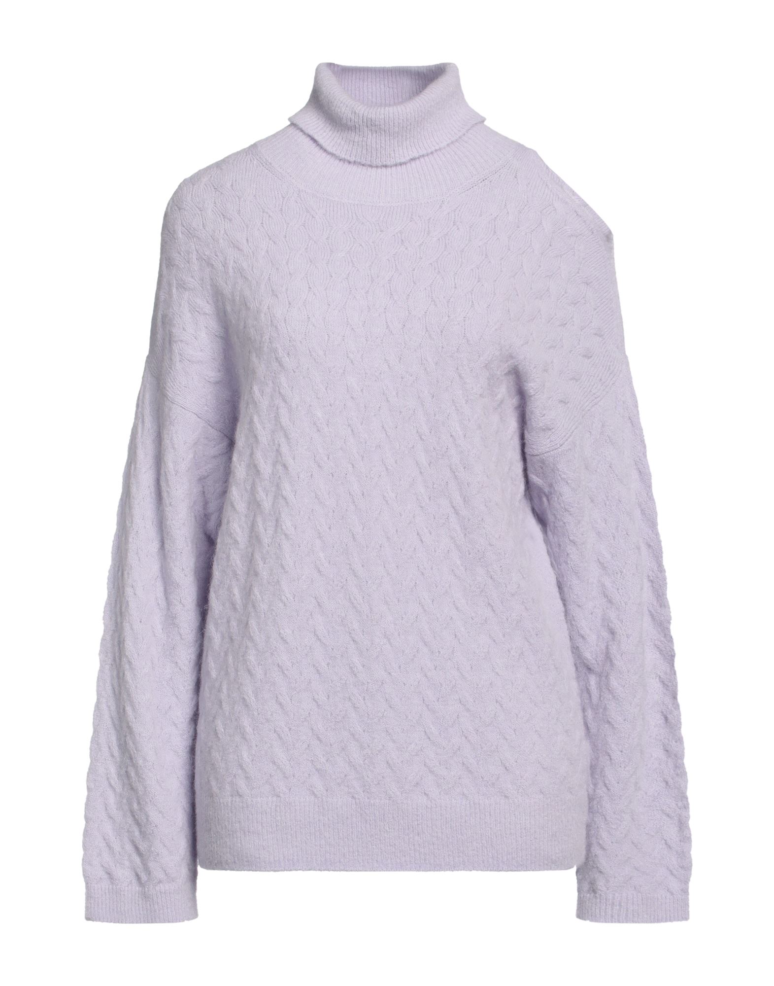 ATTIC AND BARN Rollkragenpullover Damen Lila von ATTIC AND BARN