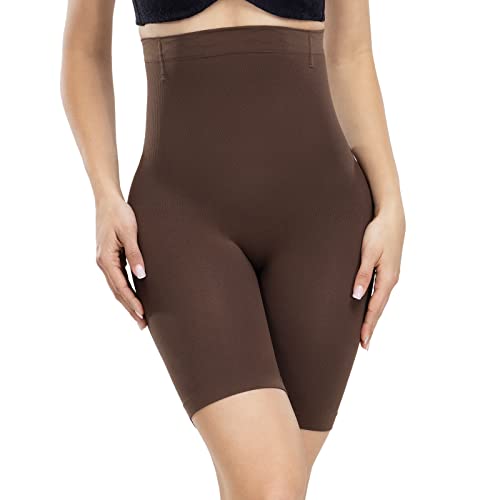 ATTLADY Bauchweg Unterhose Damen Shapewear Hohe Taille Leicht Figurformend Miederhose von ATTLADY