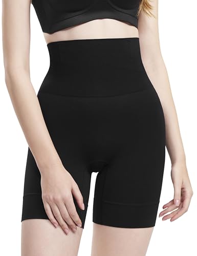 ATTLADY Bauchweg Unterhose Damen Mid Taille Shapewear Nahtlose Miederhose mit Bein Figurenformend Miederpant von ATTLADY