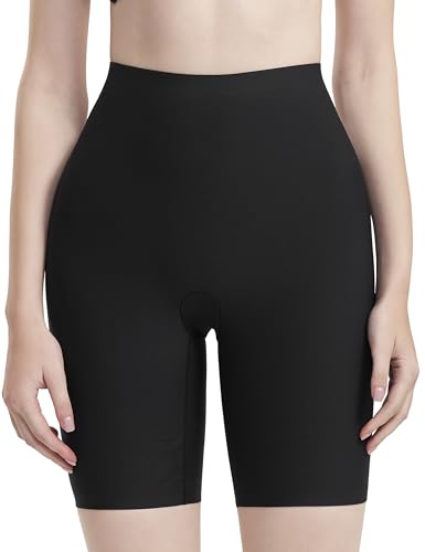 ATTLADY Bauchkontrolle Höschen Mid-Waisted Seamless Shapewear für Frauen Bauchkontrolle Körperform Unterwäsche, Schwarz , 42 von ATTLADY