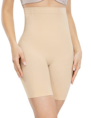 ATTLADY Bauchweg Unterhose Damen Shapewear Hohe Taille Leicht Figurformend Miederhose von ATTLADY