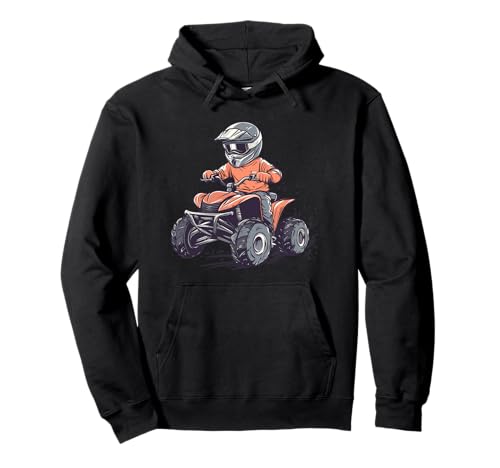 Kinder 4 Räder Pullover Hoodie Kinder 4 Räder Pullover Hoodie von ATV, Quad and 4 Wheeler for Kids Design