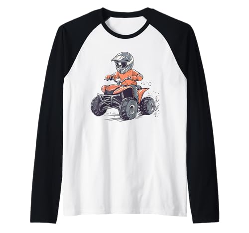 Kinder 4 Räder Raglan Kinder 4 Räder Raglan von ATV, Quad and 4 Wheeler for Kids Design