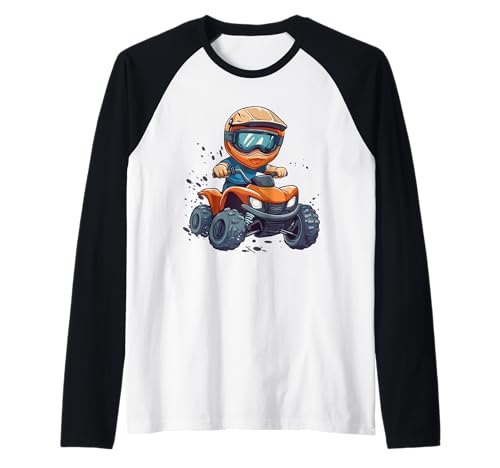 Kinder 4 Räder Raglan Kinder 4 Räder Raglan von ATV, Quad and 4 Wheeler for Kids Design