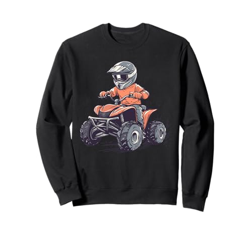 Kinder 4 Räder Sweatshirt Kinder 4 Räder Sweatshirt von ATV, Quad and 4 Wheeler for Kids Design