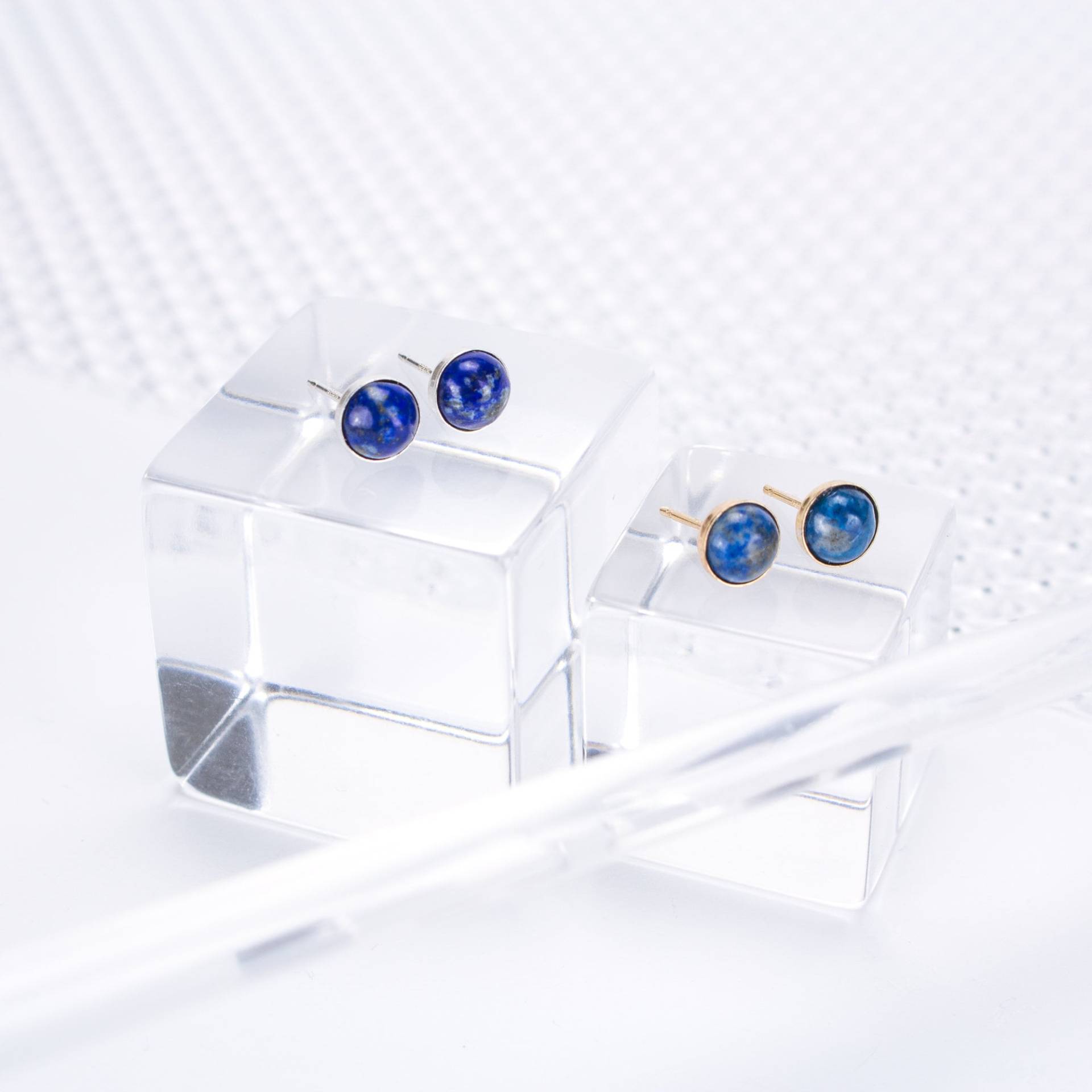 Lapislazuli Stein Ohrstecker Lapislazuli Stein Ohrstecker von ATeaLeaf
